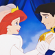Ariel and Eric, getting their happily-ever-after.